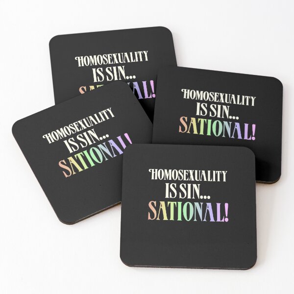 Item preview, Homosexuality is Sinsational! designed and sold by BritySpear.