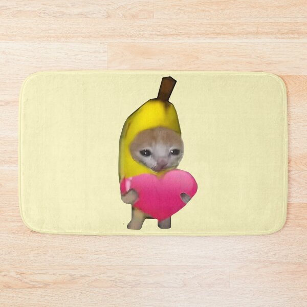 Item preview, Banana cat heart designed and sold by Fyleth.