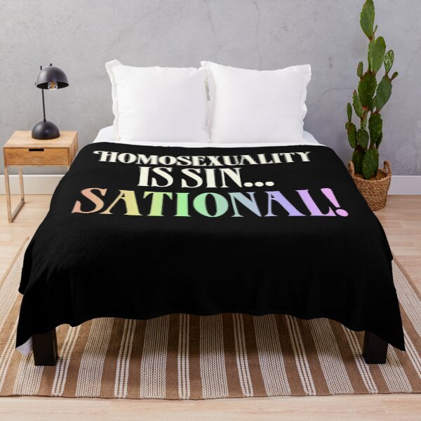 Item preview, Homosexuality is Sinsational! designed and sold by BritySpear.