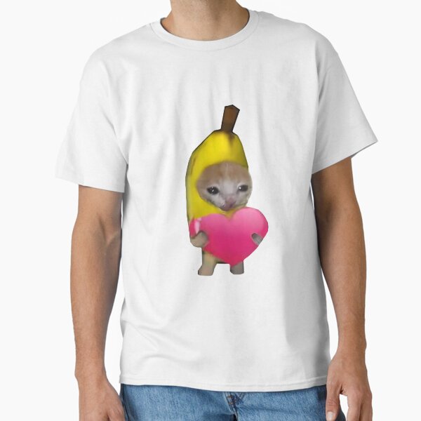 Item preview, Banana cat heart designed and sold by Fyleth.