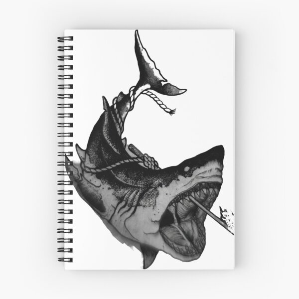 Item preview, shark vs harpoon  designed and sold by unicreationx.
