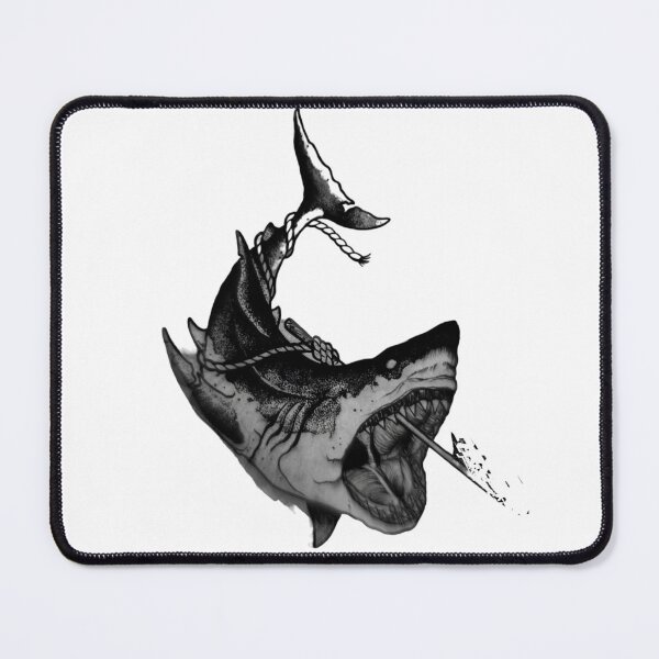 Item preview, shark vs harpoon  designed and sold by unicreationx.