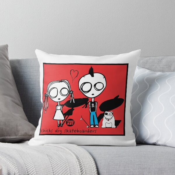 Item preview, EVE L - CHICKS DIG SKATEBOARDERS designed and sold by TODD GOLDMAN.