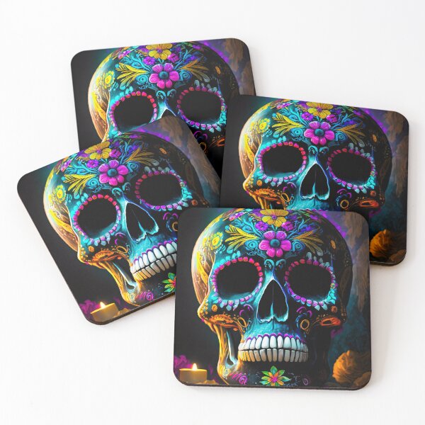 Item preview, Day of The Dead  Skull designed and sold by PhilsTees.