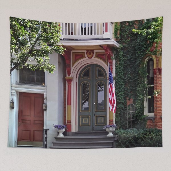 Item preview, Harrisburg PA - Green and Red Doors designed and sold by Susan Savad.