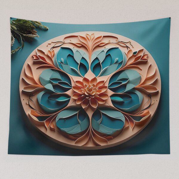 Item preview, Symmetrical Precision in Geometric Design designed and sold by gulda zhe.