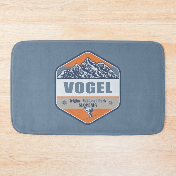 Item preview, Vogel Slovenia Vintage Winter Skiing Design designed and sold by CynthiaGraphics.
