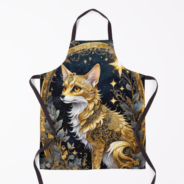 Item preview, Golden Mystic Fox designed and sold by cyberartstudiox.