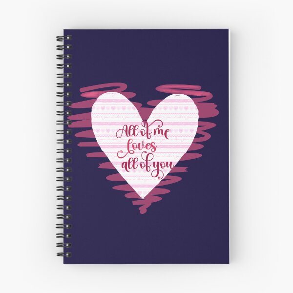 Item preview, Love Heart - All Of Me Loves All Of You - Valentine Day Gifts  designed and sold by ShreecreatE.