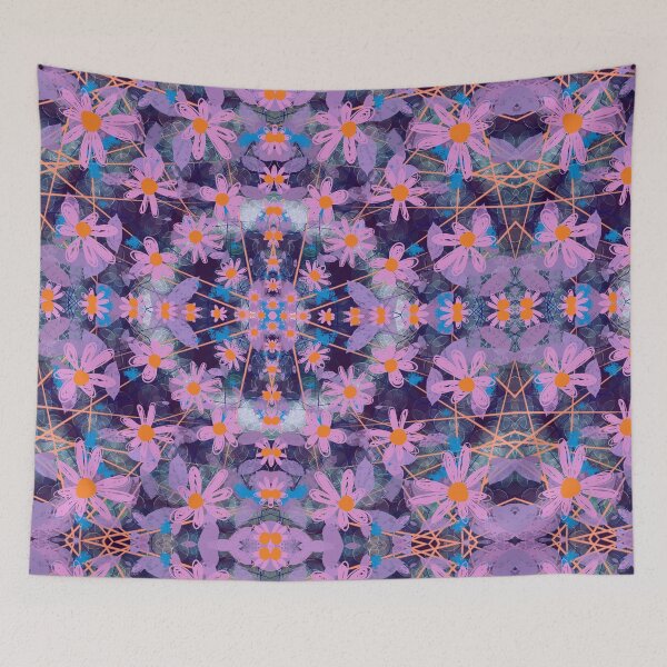 Item preview, Fun floral pattern designed and sold by Flowersonstuff.