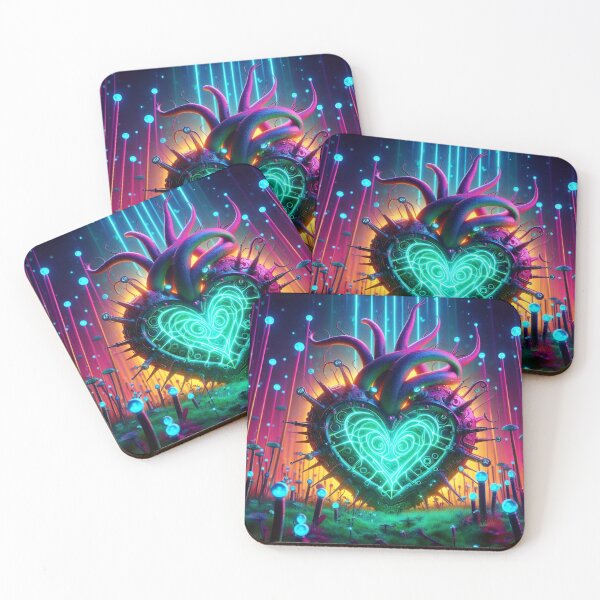 Item preview, OrganicPunk Love Heart Version 2 designed and sold by PixaPexel.