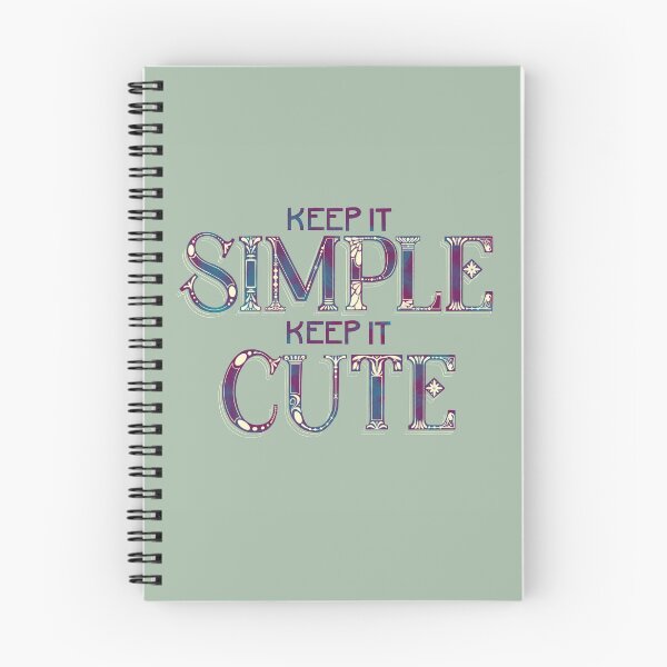 Item preview, Keep it Simple. Keep it Cute designed and sold by Kristin Patoni.