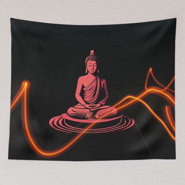 Item preview, Red Buddha designed and sold by Buda--Vibes.