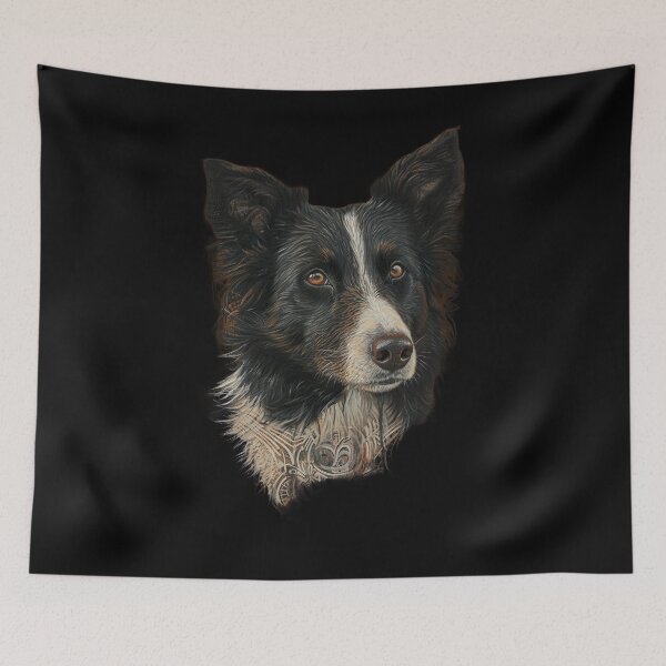 Item preview, Cute Border Collie designed and sold by Yogimeister.