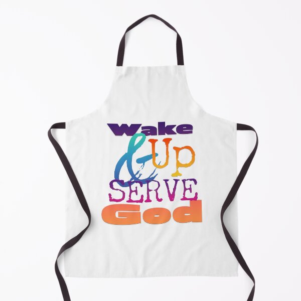 Item preview, Wake Up & Serve God designed and sold by Halobyvalsank.