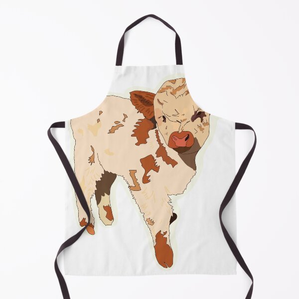 Item preview, Fluffy cow designed and sold by bubbleboat-art.