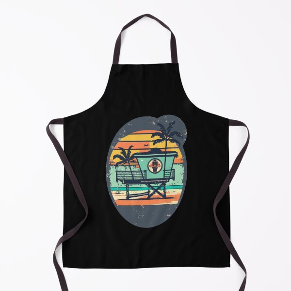 Item preview, Vintage colors sunset lifeguard's house designed and sold by desinganddecor.