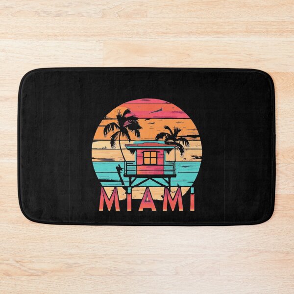 Item preview, Vintage colors sunset lifeguard's house designed and sold by desinganddecor.