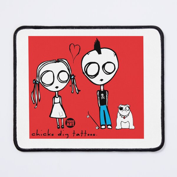 Item preview, EVE L - CHICKS DIG TATTOOS designed and sold by TODD GOLDMAN.