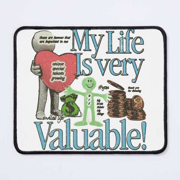 Item preview, My Life is Very Valuable Photo Collage designed and sold by Strudelbee.