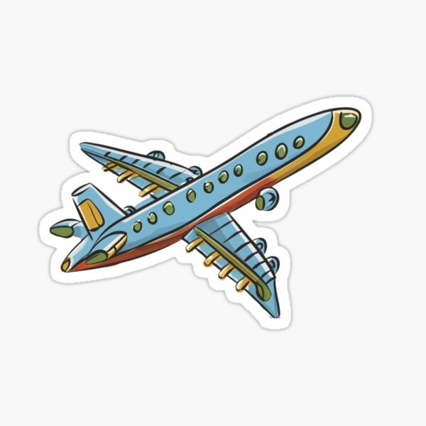 Airplane Sticker