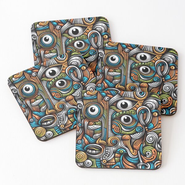 Item preview, Penetrating look. An abstract variation based on Picasso's work. Creativity, Artistry, Artistic art, Art connoisseur designed and sold by 2012DreamVision.