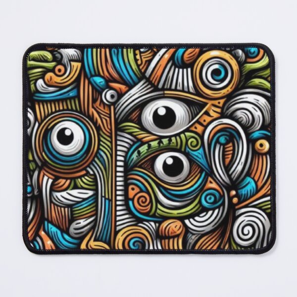 Artikelvorschau, Durchdringender Blick. Eine abstrakte Variation basierend auf Picassos Werk. Kreativität, Kunstfertigkeit, künstlerische Kunst, Kunstkenner entworfen und verkauft von 2012DreamVision.