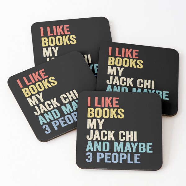 Item preview, Jack Chi Dog and Books Lover - I Like Books My Jack Chi And Maybe 3 People designed and sold by vzrnmichsudops.