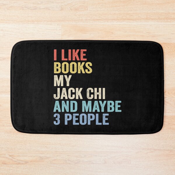 Item preview, Jack Chi Dog and Books Lover - I Like Books My Jack Chi And Maybe 3 People designed and sold by vzrnmichsudops.