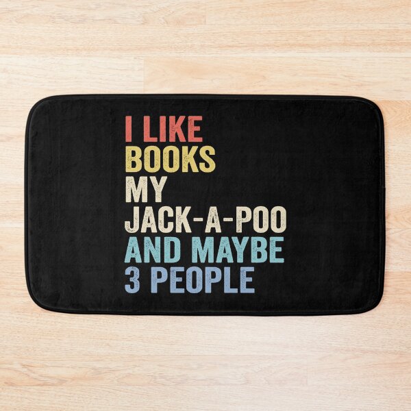 Item preview, Jack-A-Poo Dog Lover Gift, Cute Book Dogs Lover - Bookish designed and sold by vzrnmichsudops.