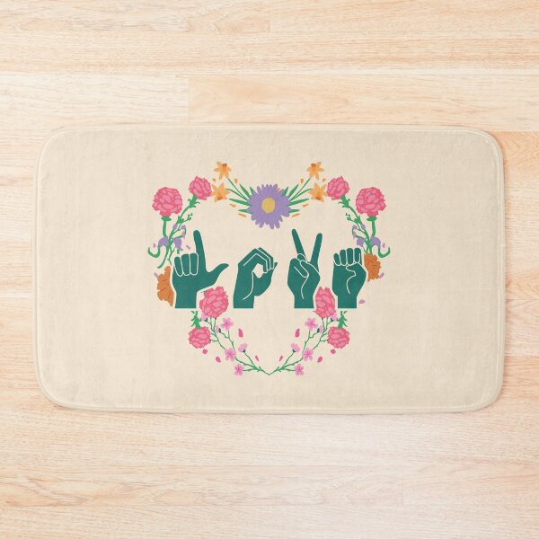 Item preview, ASL Love III - Valentine's Day designed and sold by Lemon Pepper.