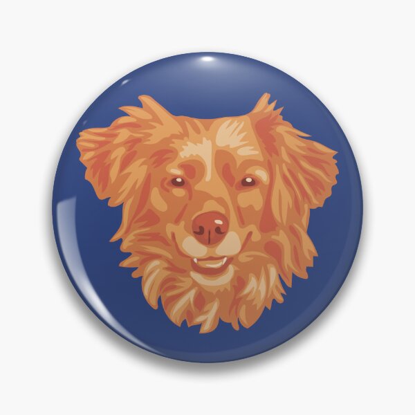 Item preview, DuFauna Dog Orange and Blue Smiling Face "All is better with you" designed and sold by DuFauna.