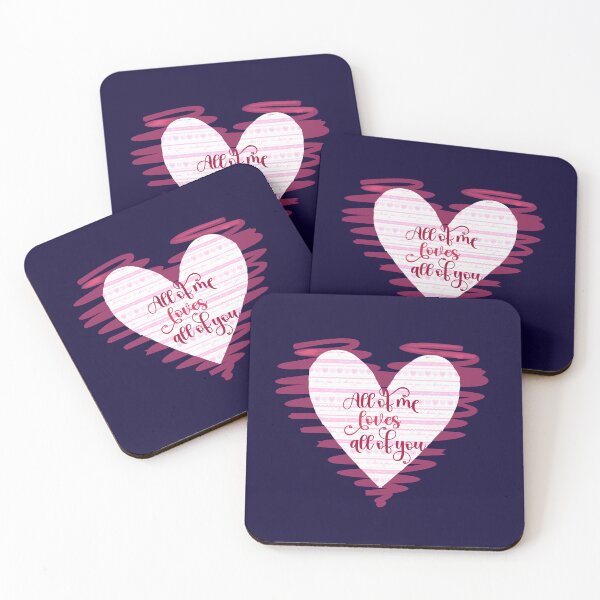 Item preview, Love Heart - All Of Me Loves All Of You - Valentine Day Gifts  designed and sold by ShreecreatE.