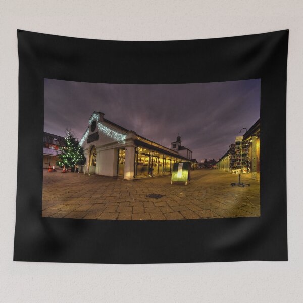 Item preview, Tiverton Market by dusk designed and sold by hawkie.
