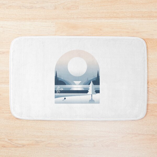 Item preview, Serene Solitude: Minimalist January Dawn designed and sold by Fourseason664.