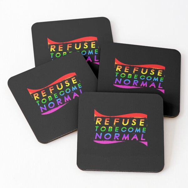 Item preview, Refuse To Become Normal designed and sold by BritySpear.