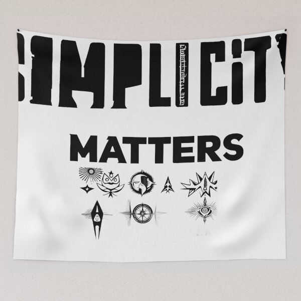 Item preview, "Simplicity Matters"- Symbols designed and sold by KriticalDesigns.