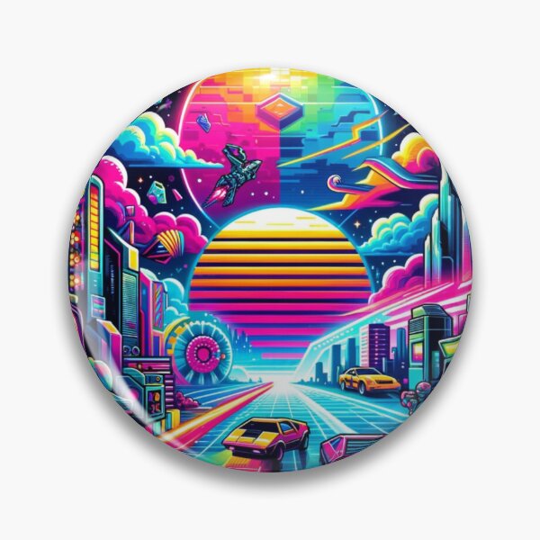 Item preview, Sunny day in neon world  designed and sold by CyberQuesters.