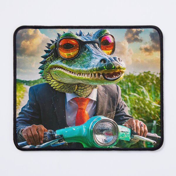 Item preview, Gator Riding Scooter designed and sold by PhilsTees.