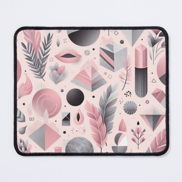 Item preview, Pink and grey aesthetic art deco designed and sold by CandyVenom.