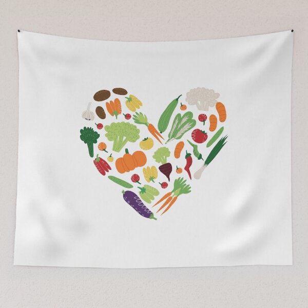 Item preview, Vegetarian Heart designed and sold by Rally1.