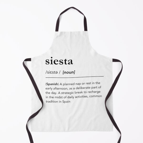 Item preview, Siesta definition. Siesta meaning. Meaning of siesta. Gift for spanish teacher. Spanish words with english designed and sold by lagunaklein.