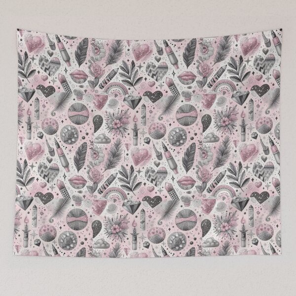 Item preview, Pink and grey aesthetic gypsy designed and sold by CandyVenom.