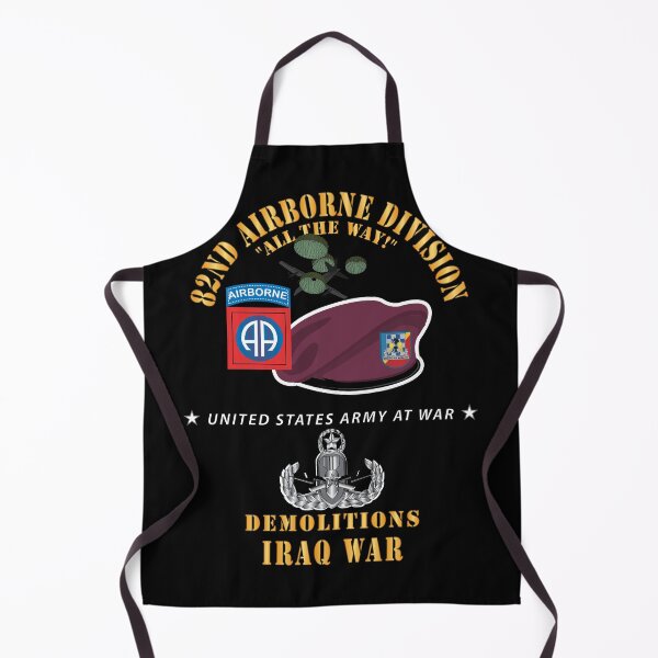 Item preview, Army - 82nd Airborne Div - Beret - Mass Tac - Maroon - 82nd Avn Regt - Demolitions - Iraq War designed and sold by Military Insignia Products.