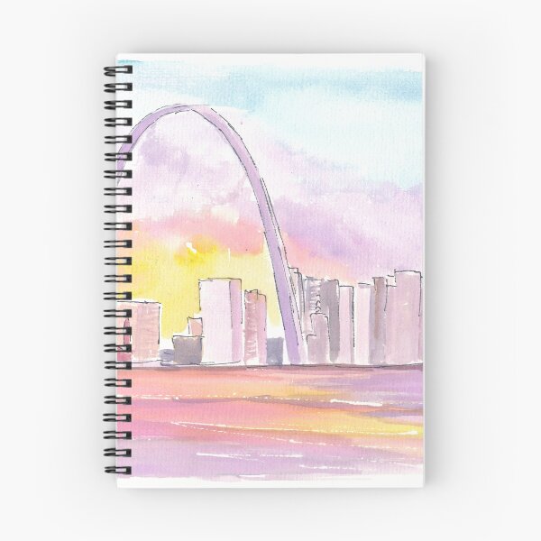 Item preview, Saint Louis Gateway Arch at Sunset in Missouri USA designed and sold by artshop77.