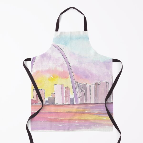 Item preview, Saint Louis Gateway Arch at Sunset in Missouri USA designed and sold by artshop77.