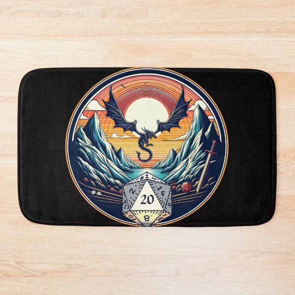 Item preview, VaporScales: A Retro Journey with Draconic Dice designed and sold by MysticVault.