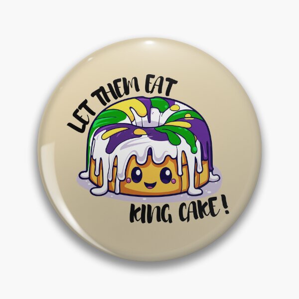 Item preview, Let Them Eat King Cake! designed and sold by MySmallChef.