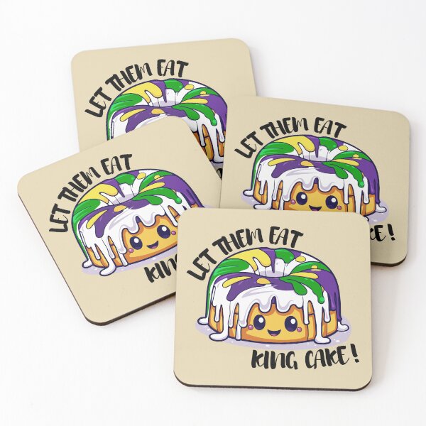 Item preview, Let Them Eat King Cake! designed and sold by MySmallChef.