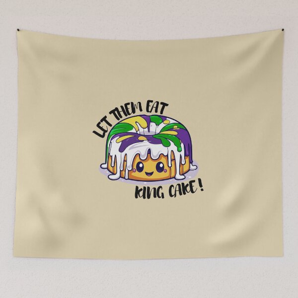 Item preview, Let Them Eat King Cake! designed and sold by MySmallChef.